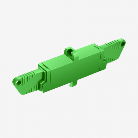 Single Mode E2000 (LSH) APC Simplex - Fiber Optik Adaptör